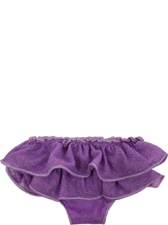 Oseree Purple Swimsuit For Babygirl