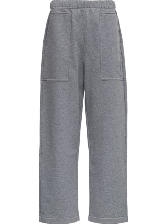 Ami Alexandre Mattiussi Grey Organic Cotton Trousers