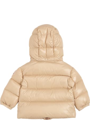 Moncler Selen Beige Nylon Down Jacket
