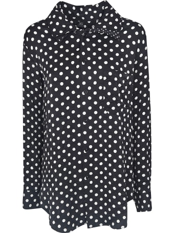 Y's Dotted Print Long Shirt