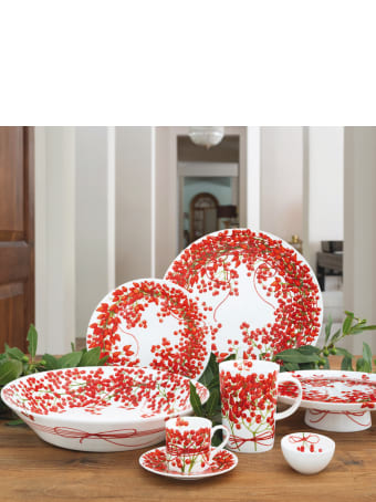 Taitù Set of 2 Mugs - Fil Rouge Bacche Collection