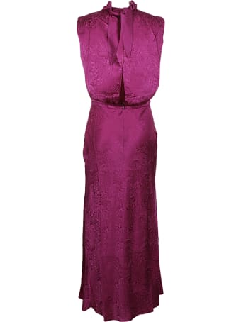 Saloni Fleur Midi Dress