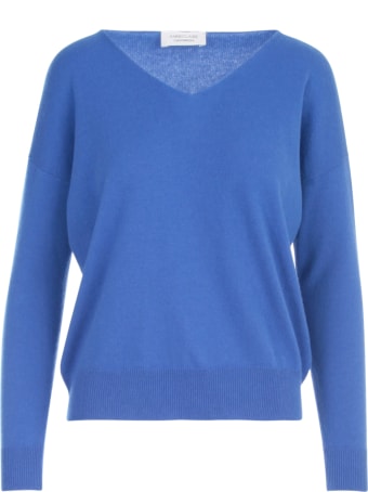 Anneclaire Cashmere V Neck L/s Sweater