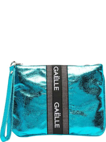 Gaelle Bonheur Clutch With Logo