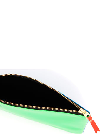 Comme des Garçons Wallet Super Fluo Pouch