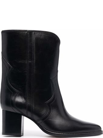 Isabel Marant Roree Black Leather Boots
