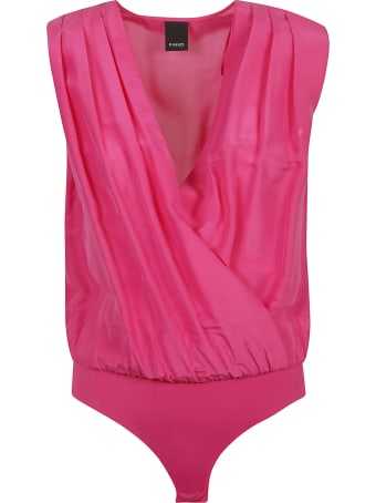 Pinko V-neck Sleeveless Bodysuit