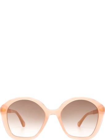 Chloé Chloé Cc0001s Nude Sunglasses