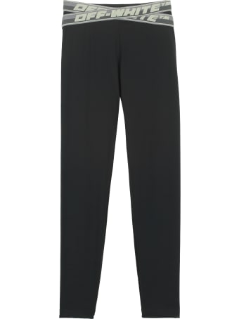 Off-White Elasticated Waist Leggings