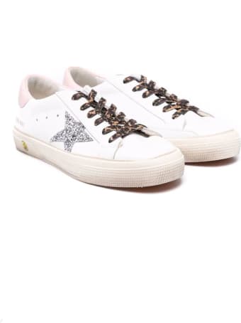 Golden Goose White Leather Superstar Sneakers