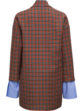 Jejia Check Katherine Wool Blazer