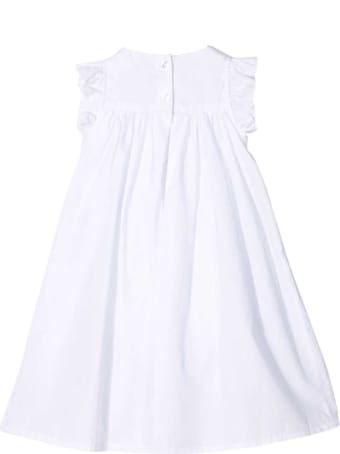 Sonia Rykiel White Flared Dress Enfant