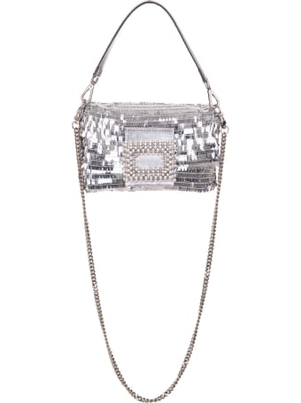 Gedebe My Love Small Bag With Silver Sequins