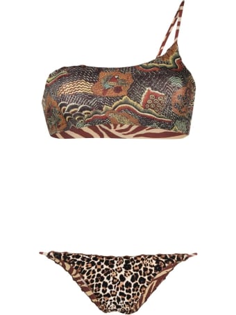 Anjuna Reversible One Shoulder Bikini