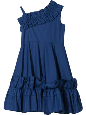 Monnalisa One-shoulder Dress