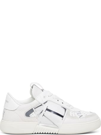 Valentino Garavani Vltn White Leather Sneakers