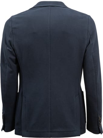 Circolo 1901 blue stretch cotton jacket
