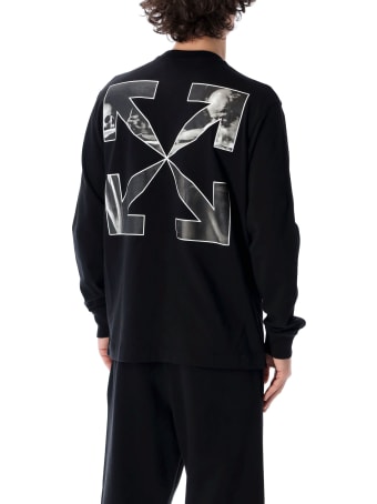 Off-White Off White Caravaggio Arrow Skate L/s Tee