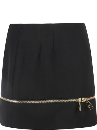 Dolce & Gabbana Zip Detail Short Skirt