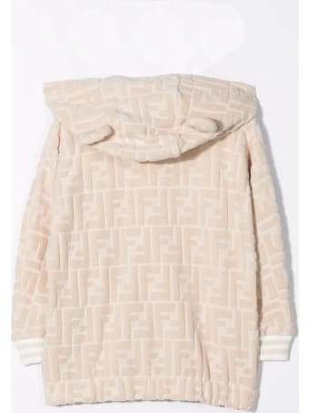 Fendi Newborn Sweatshirt With Ff Logo