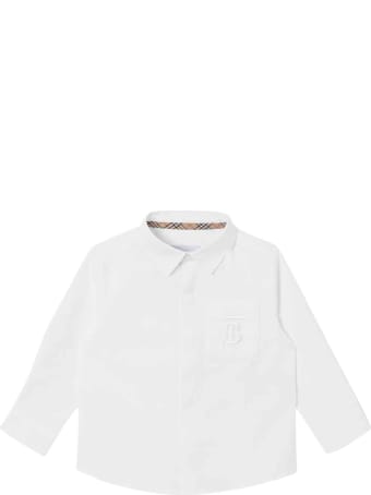 Burberry Newborn White Shirt