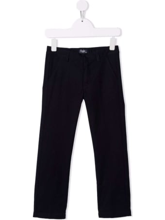 Il Gufo Blue Cotton Chino Pants