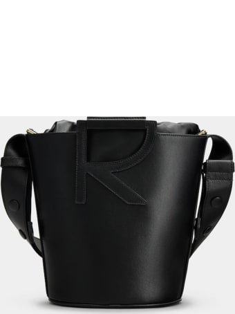 Roger Vivier Black Medium Rv Bucket Bag