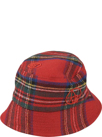 Ruslan Baginskiy Tartan Logo Bucket Hat
