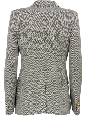 Tagliatore Herringbone Double-breasted Blazer