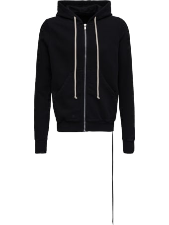 DRKSHDW Jason Black Cotton Hoodie With Back Print