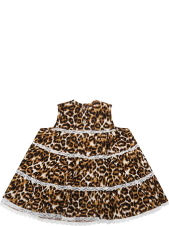 Caffe' d'Orzo Multicolor ''ambra'' Dress For Babygirl