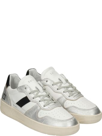 D.A.T.E. Court 2.0 Sneakers In White Leather
