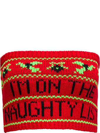 Philosophy di Lorenzo Serafini Christmas Jupers Sleeveless Wool Crop Top