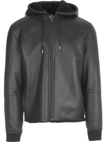 Desa 1972 Curly Nappa Jacket W/hood
