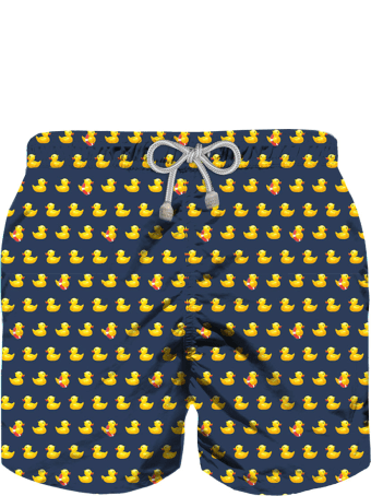 MC2 Saint Barth Ducky Light Fabric Boy Swim Trunks
