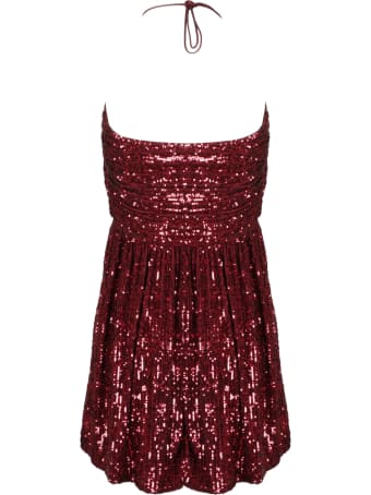Saint Laurent Robe Drapee Croisee