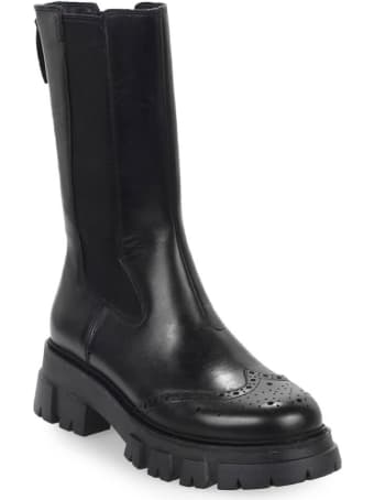 Ash Lennox Black High Chelsea Boot