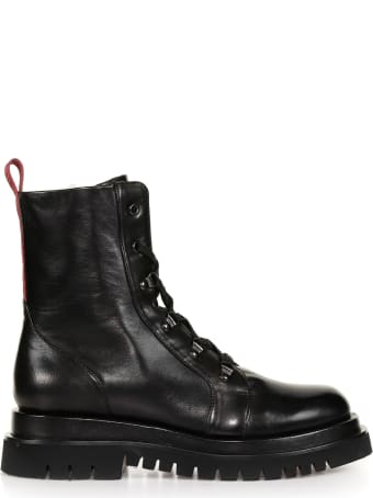 Fabi Leather Biker With Zip