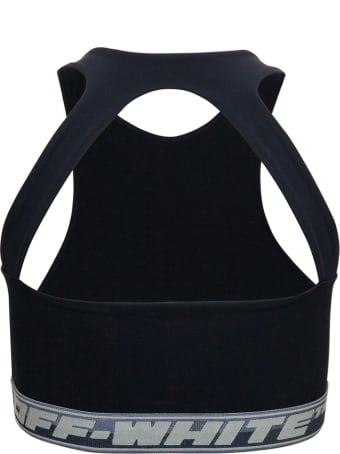 Off-White Athl Logo Band Bra