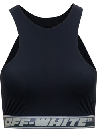 Off-White Athl Logo Band Bra