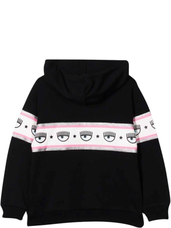 Monnalisa Black Girl Sweatshirt