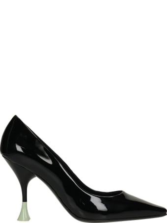 3JUIN Bahia Pumps In Black Patent Leather