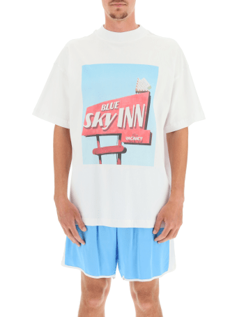 Blue Sky Inn Sign T-shirt