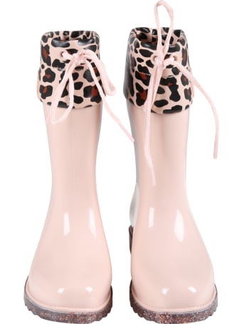 Melissa Pink Boots For Girl