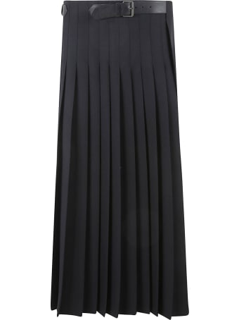 Philosophy di Lorenzo Serafini Belted Waist Pleated Skirt