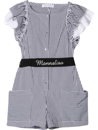 Monnalisa Short Jumpsuit With Press