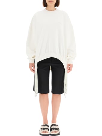 AMBUSH Oversized Sweatshirt With Multi Drawstring