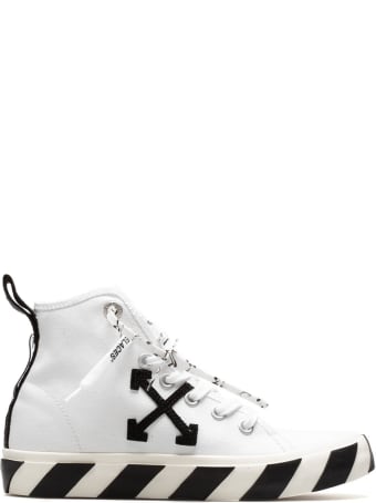 Off-White Mid Top Sneakers