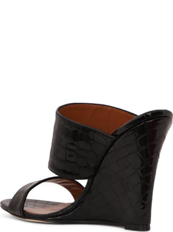 Paris Texas Coconut Wedge Sandals