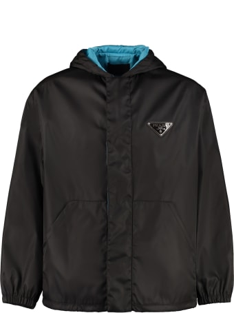 Prada Nylon Windbreaker-jacket